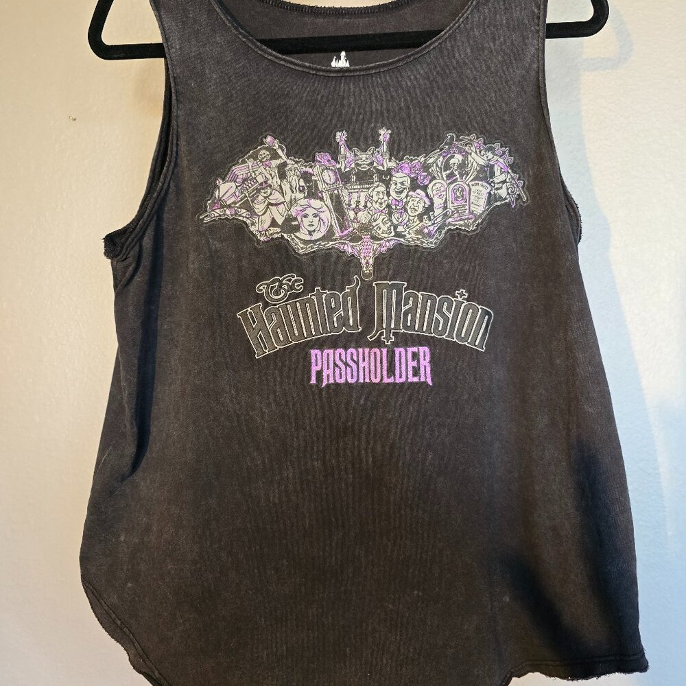 Disney Parks Haunted Mansion Annual Passholder Special Edition Ladies Tanktop